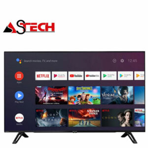 Astech Smart TV LED 65 Pouces - Ultra HD - 65GT3027H - Noir