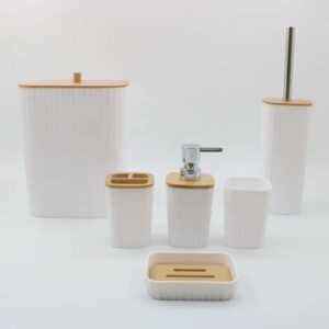 Ensemble Accessoires Salle de Bain – 6 Pièces – Image 2