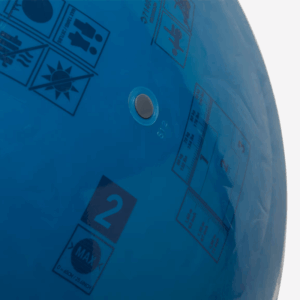 Gym ball taille 2 résistant 65 cm, bleu – Image 3