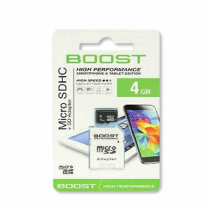 Carte mémoire Boost microSD 4 Go – Image 1